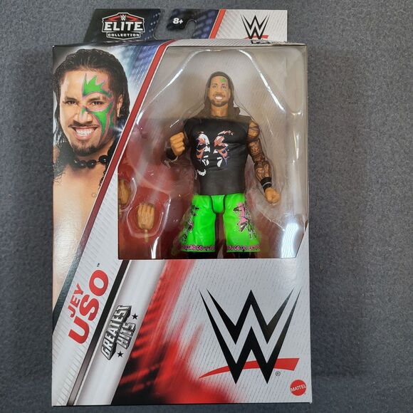 WWE Elite Greatest Hits JEY USO 7" Wrestling Action Figure Usos Yeet NEW Sealed - Picture 1 of 11